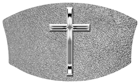 DNSWILL 510 SL SH SL Silver Single Cross Shimmer Silver